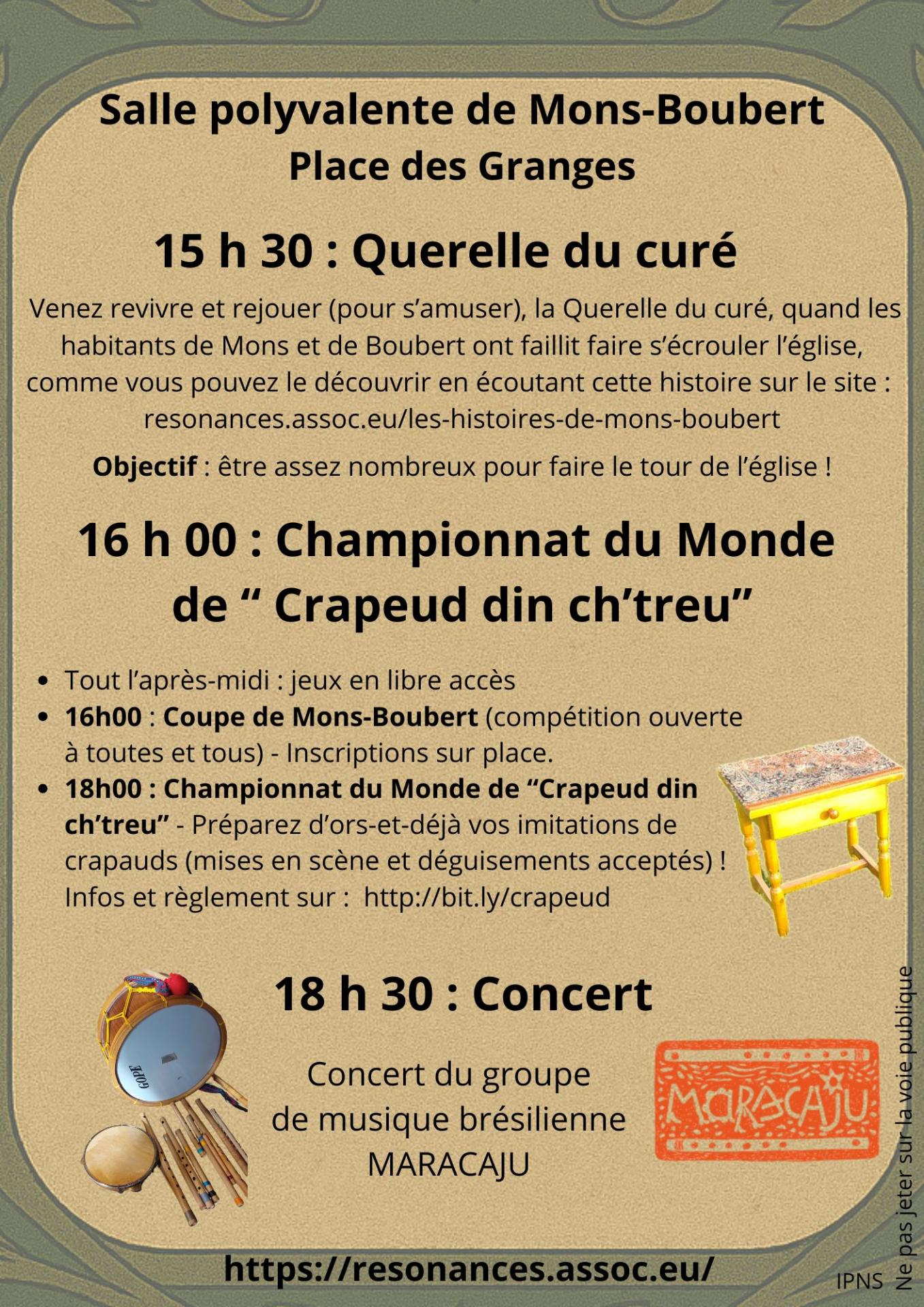 Cdm crapeud v 2026
